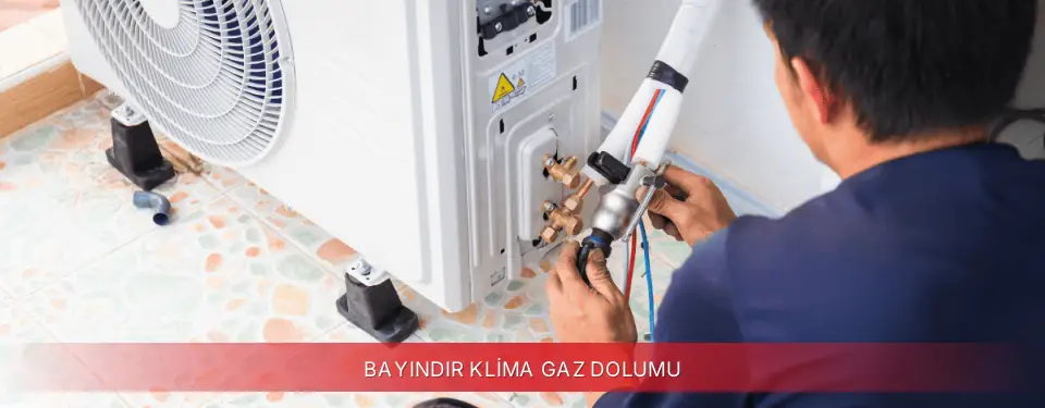 Bayındır İlçemi Finlux Klima Gaz Dolumu